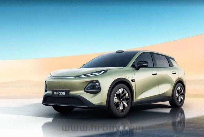 带激光雷达的纯电小型SUV 长安启源全新Q05配色曝光