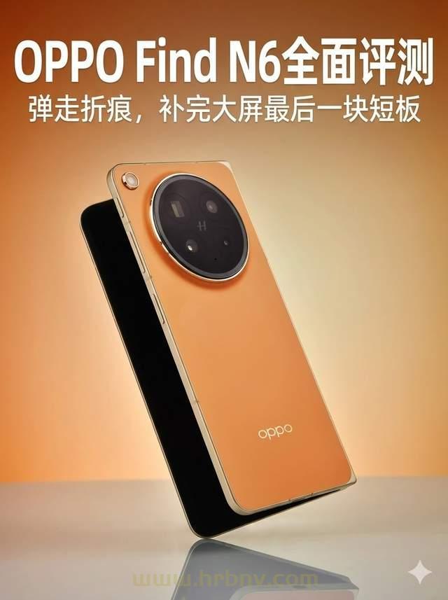 OPPO Find N6全面评测 弹走折痕，补完大屏最后一块短板
